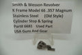 Smith & Wesson 6681A Smith & Wesson K Frame Model 66 Cylinder Stop & Spring Used .357 Magnum Part 000000000