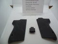 PG45 Smith & Wesson Model 4516  .45 ACP Black Rubber Pistol Grips Used Parts