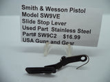 SW9C2 Smith & Wesson Pistol Model SW9VE 9 MM Slide Stop Lever Used Part