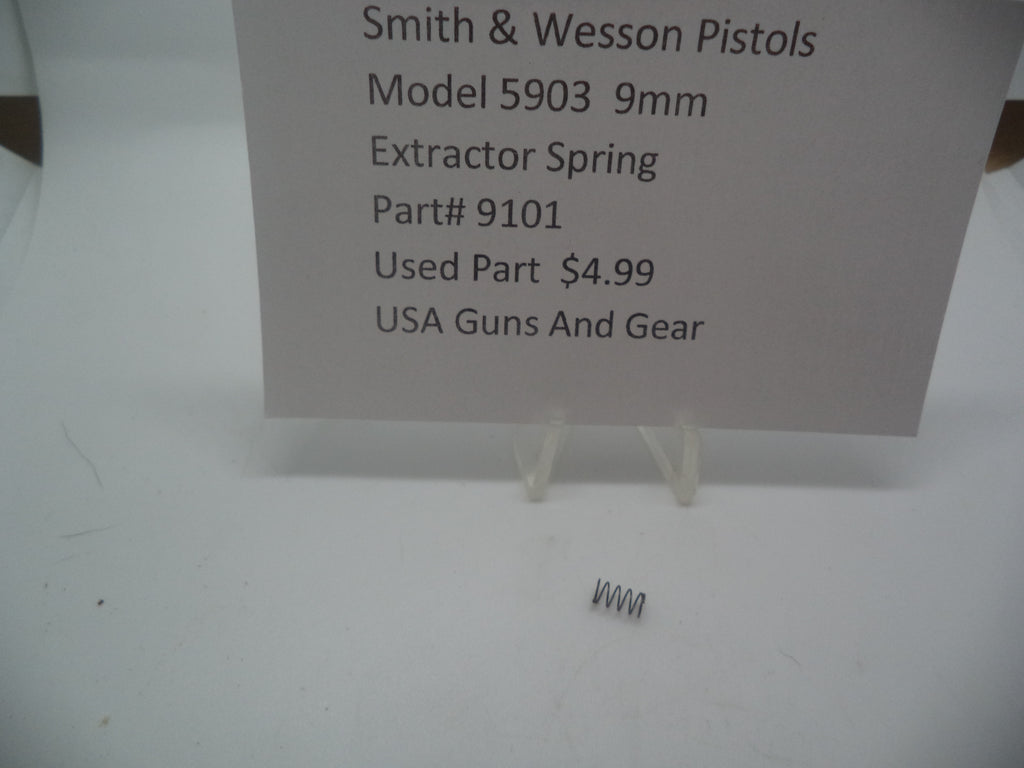 9101 Smith & Wesson Model 5903  9mm Extractor Spring Used Parts