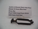 595A Smith & Wesson Pistol Model 59 Draw Bar Blue Steel 9MM Used Part