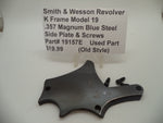 19157E Smith & Wesson K Frame Model 19 Side Plate & Screws .357 Magnum