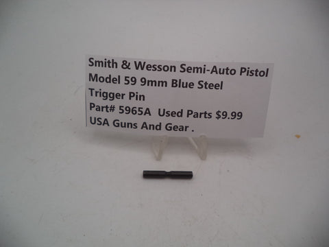 5965A Smith & Wesson Pistol Model 59 Blue Steel Trigger Pin Used Part 9MM