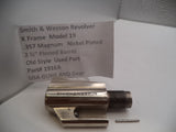 1916A Smith & Wesson K Frame Model 19 Used Nickel Plated 2 1/2" Pinned Barrel .357 Magnum