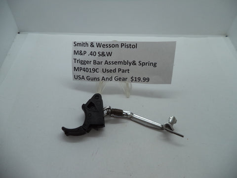 MP4019C Smith & Wesson Pistol M&P Trigger Bar Assembly Used Part .40 S&W