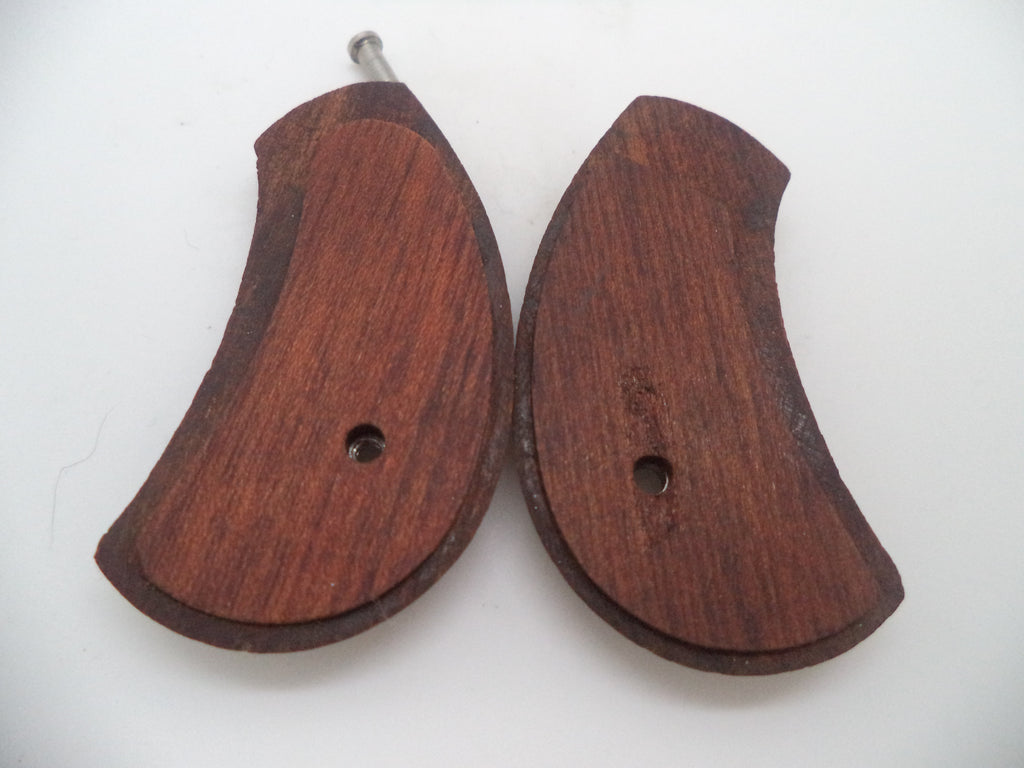 2 North American Arms Mini Revolver 5 Shot Wood Grips & Screw Used .22 Long Rifle