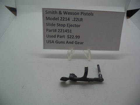 221451 Smith & Wesson Pistol Model 2214  Slide Stop Ejector .22 LR