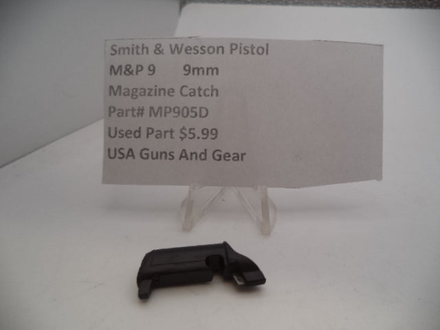 Smith & Wesson Pistol M&P 9 Magazine Catch 9mm Used Part MP905D
