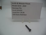 221412 Smith & Wesson Pistol Model 2214  Hammer Pin .22 LR