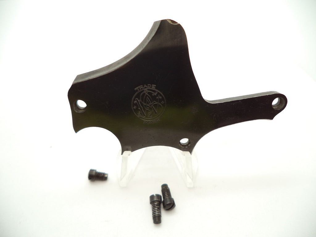3 Smith & Wesson Revolver 22/32 Bekeart Part .22 LR Side Plate W/ Screws Rare Vi
