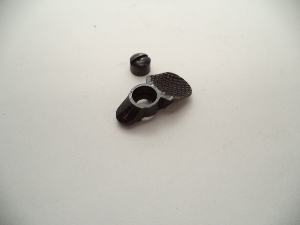 4 Smith & Wesson Revolver 22/32 Bekeart Part Thumb Piece & Nut .22 LR Rare