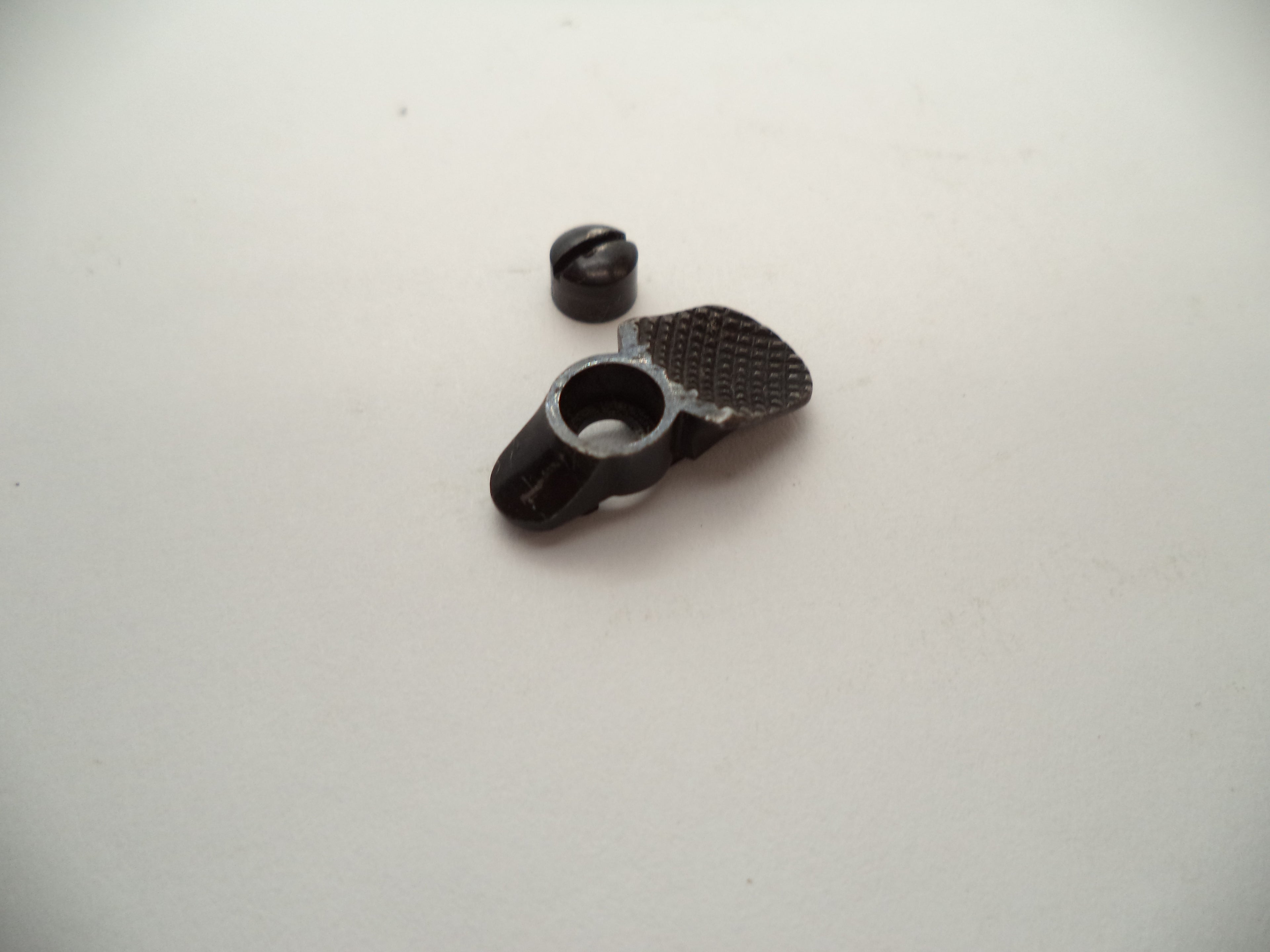 4 Smith & Wesson Revolver 22/32 Bekeart Part Thumb Piece & Nut .22 LR Rare