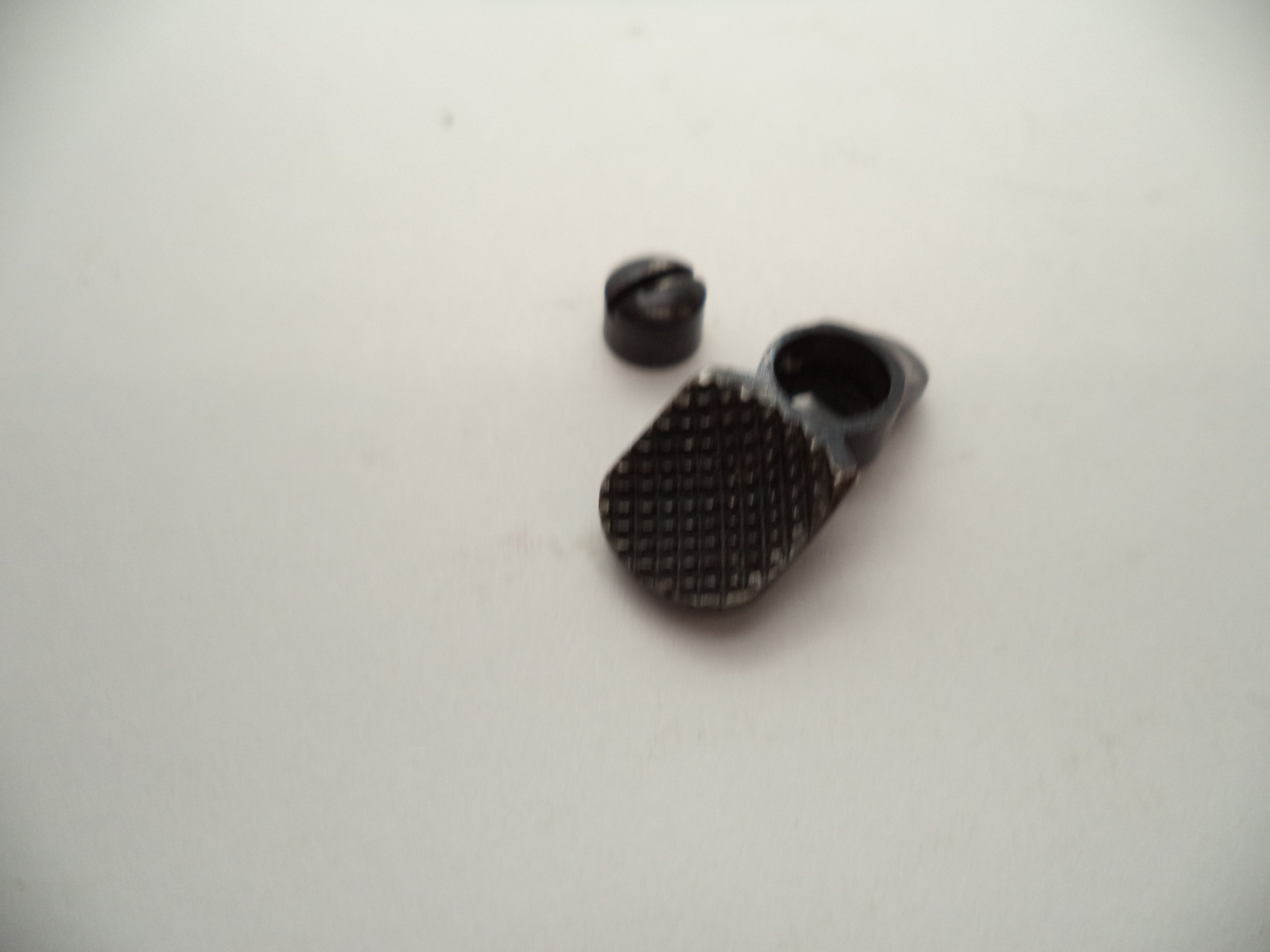 4 Smith & Wesson Revolver 22/32 Bekeart Part Thumb Piece & Nut .22 LR Rare