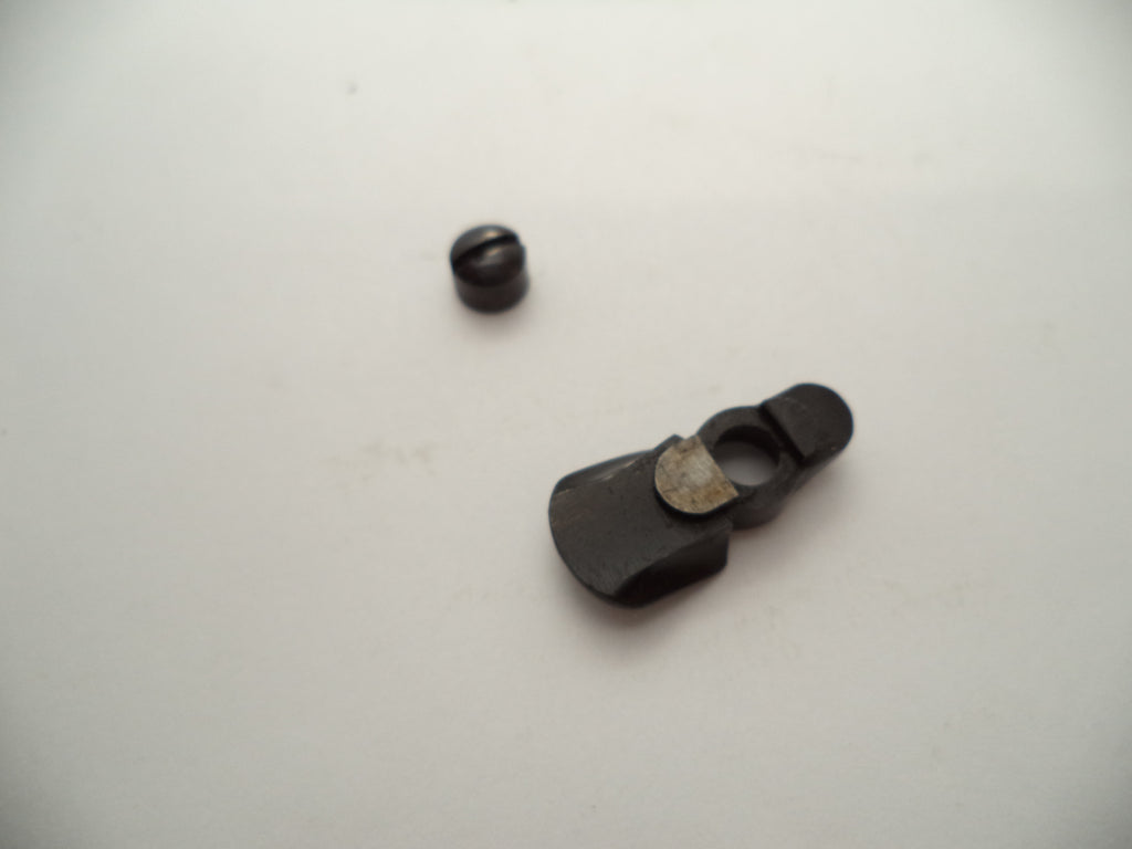 4 Smith & Wesson Revolver 22/32 Bekeart Part Thumb Piece & Nut .22 LR Rare
