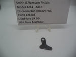 221403 Smith & Wesson Pistol Model 2214  Disconnector (Heavy Pull) .22 LR