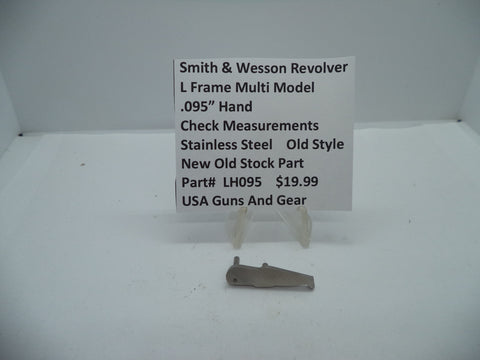 LH095 Smith & Wesson L Frame Multi Model .095" Hand New Old Stock