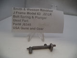 J6345 Smith & Wesson Revolver J Frame Model 63 Bolt, Spring & Plunger .22 LR  Used Part