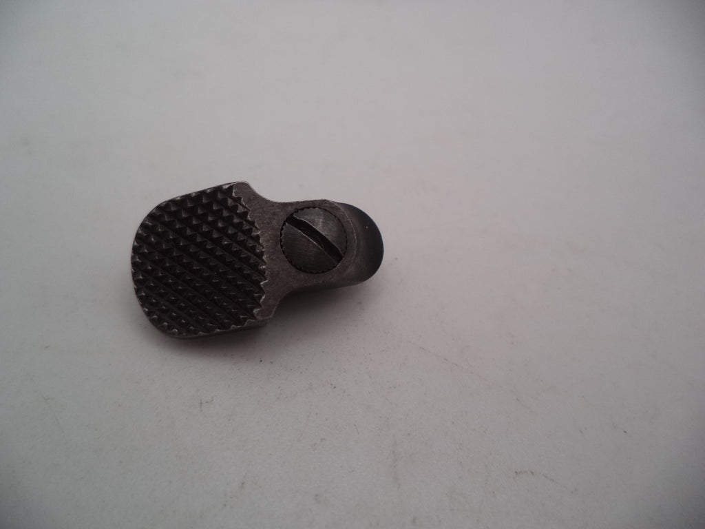 Smith & Wesson K Frame Thumb Piece & Nut - Used OEM Part - Blued - .22 LR - Model 17 & 18 - 17179B