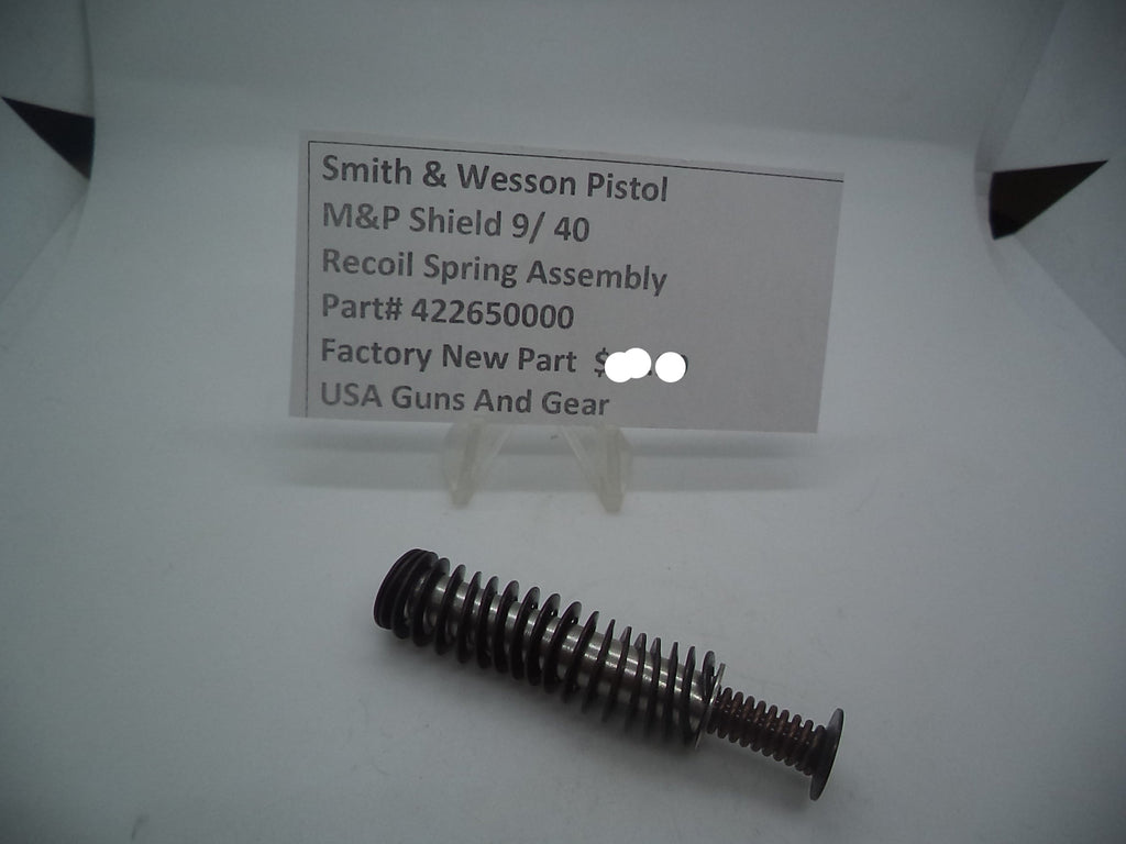 Smith & Wesson M&P Shield Recoil Spring Assembly - 9mm/.40/.30SC 1.0 & 2.0 - Factory OEM 422650000
