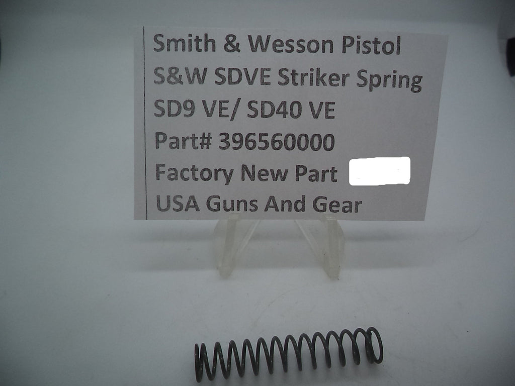 Smith & Wesson SD9 VE / SD40 VE Striker Spring - Factory OEM - 396560000