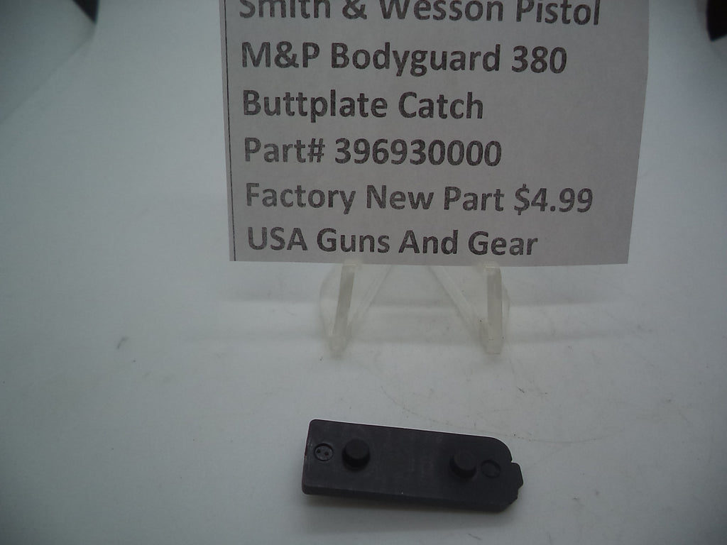 Smith & Wesson M&P Bodyguard 380 Buttplate Catch | OEM 396930000