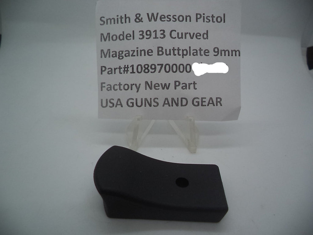 S&W Pistol Model 3913 Curved, Magazine Buttplate 9mm 108970000