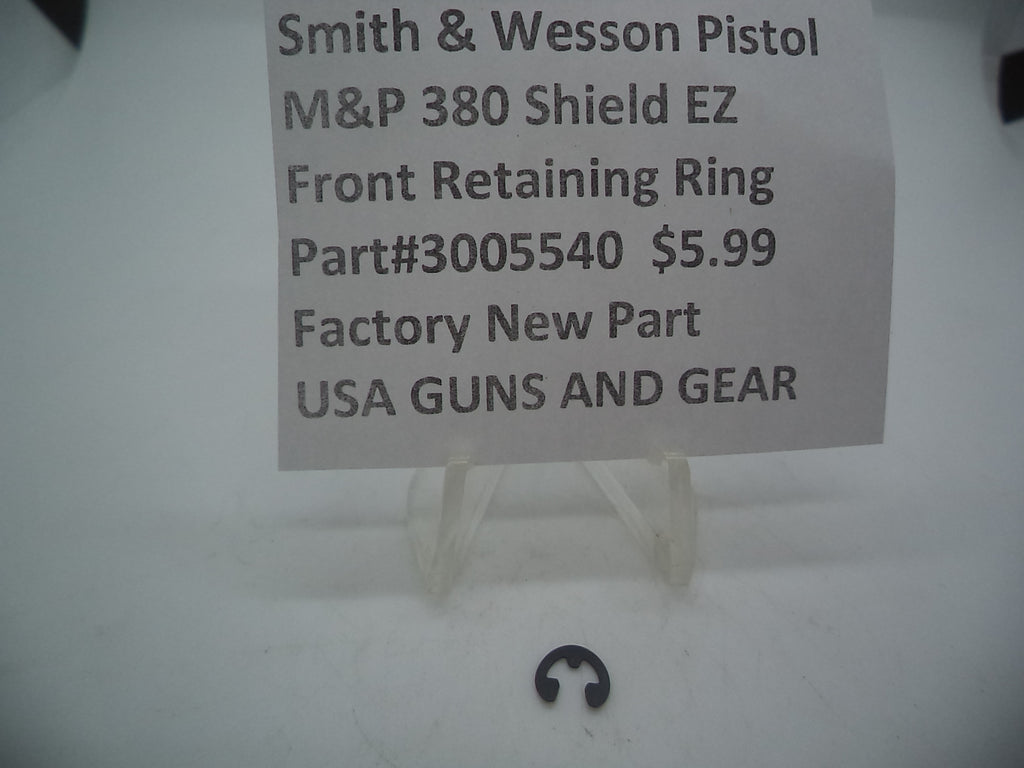 M&P 380 Shield EZ Front Sight Retaining Ring | S&W 3005540