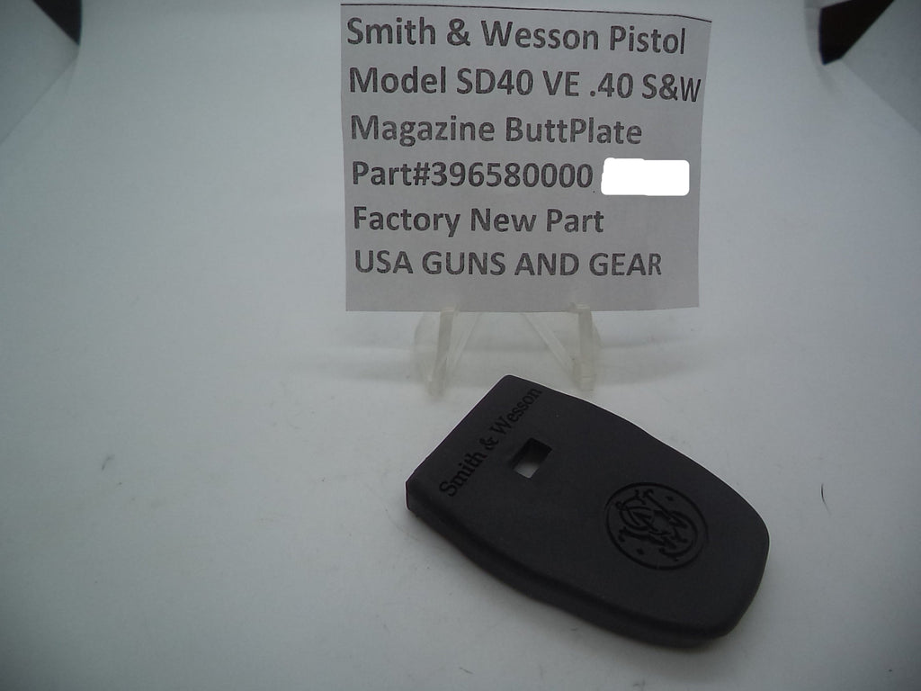 S&W SD40VE Magazine Buttplate - .40 S&W Factory OEM