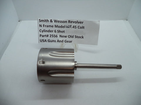 2556 Smith & Wesson N Frame Model 625 6 Shot Cylinder & Extractor .45 ACP NOS
