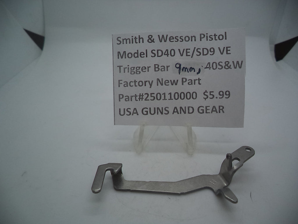 S&W SD40VE SD9VE Trigger Bar - 9mm .40 S&W Factory OEM