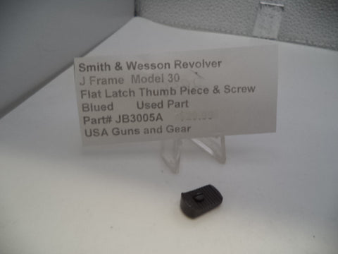 JB3005A S & W Revolver J Frame Model 30 Flat Latch Thumb Piece & Screw