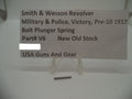 Smith & Wesson M&P Victory Pre-10 1917 Bolt Plunger Spring NOS V6