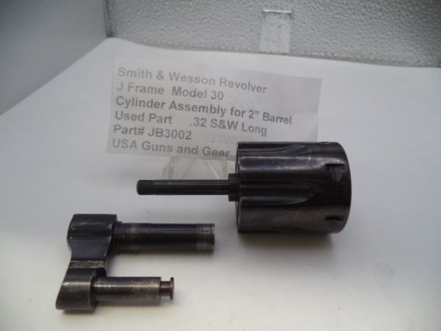 JB3002 Smith & Wesson Revolver J Frame Model 30 Cylinder  .32 S&W Long