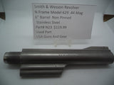 N23 Smith & Wesson N Frame Model 629 6" Barrel SS Used 44 Magnum
