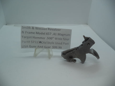 57117A Smith & Wesson N Frame Model 657 Target Hammer .500" Wide Spur .41 Mag