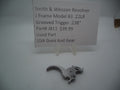 J811 Smith & Wesson Used J Frame Model 63 S.S. .238" Wide .22 Long Rifle Grooved