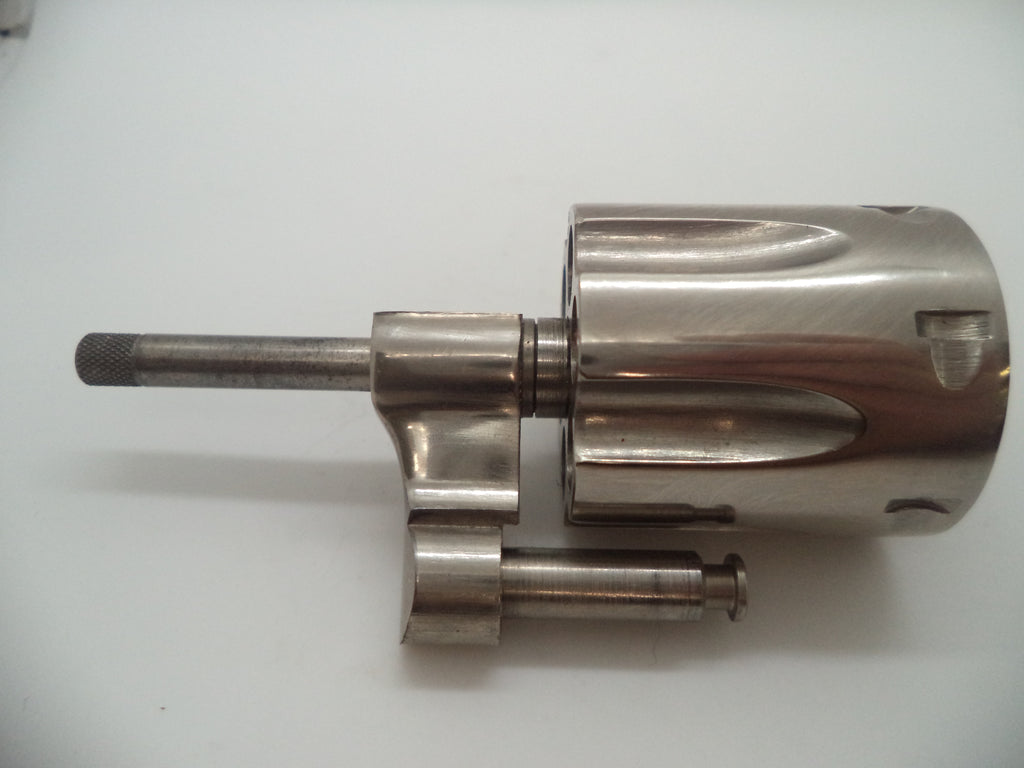 Smith & Wesson J Frame Model 30 Cylinder Assembly - 3" Barrel Nickel .32 S&W Long - Used OEM Part 30153