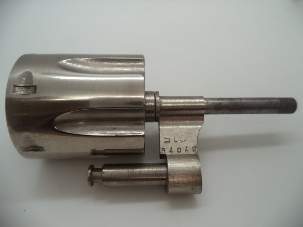 Smith & Wesson J Frame Model 30 Cylinder Assembly - 3" Barrel Nickel .32 S&W Long - Used OEM Part 30153