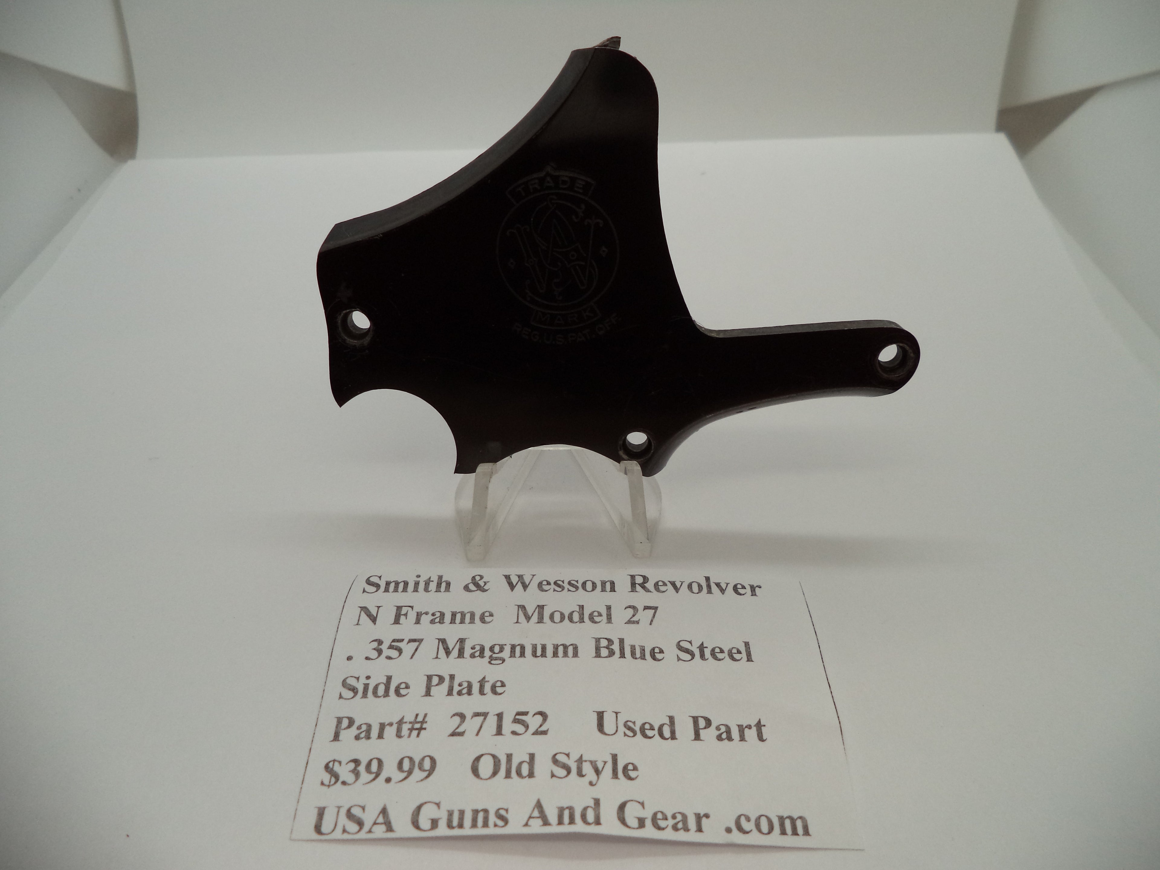 Smith & Wesson N Frame Model 27-2 Old Style Side Plate - .357 Magnum (Used)