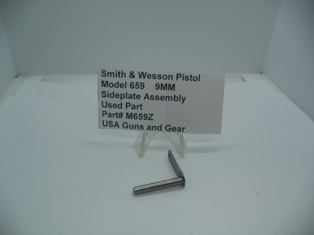 M659Z Smith & Wesson Gun Part Model 659 Sideplate Assembly 9MM Used