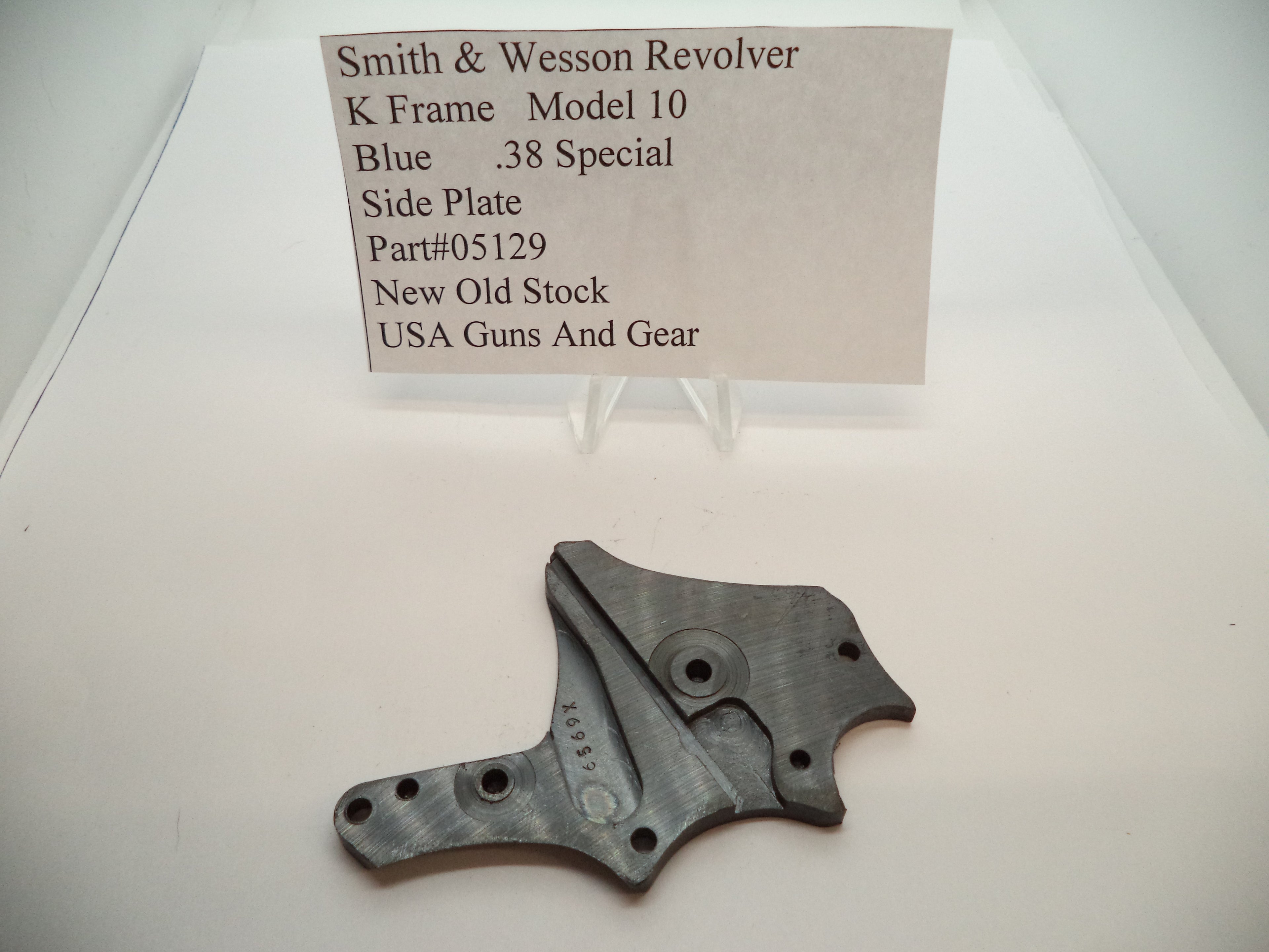USA Guns And Gear - USA Guns And Gear Side Plate - Gun Parts Smith & Wesson - Smith & Wesson