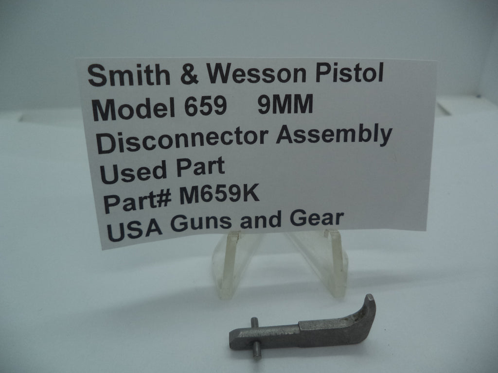 M659K Smith & Wesson Gun Part Model 659 Disconnector Assembly 9MM Used