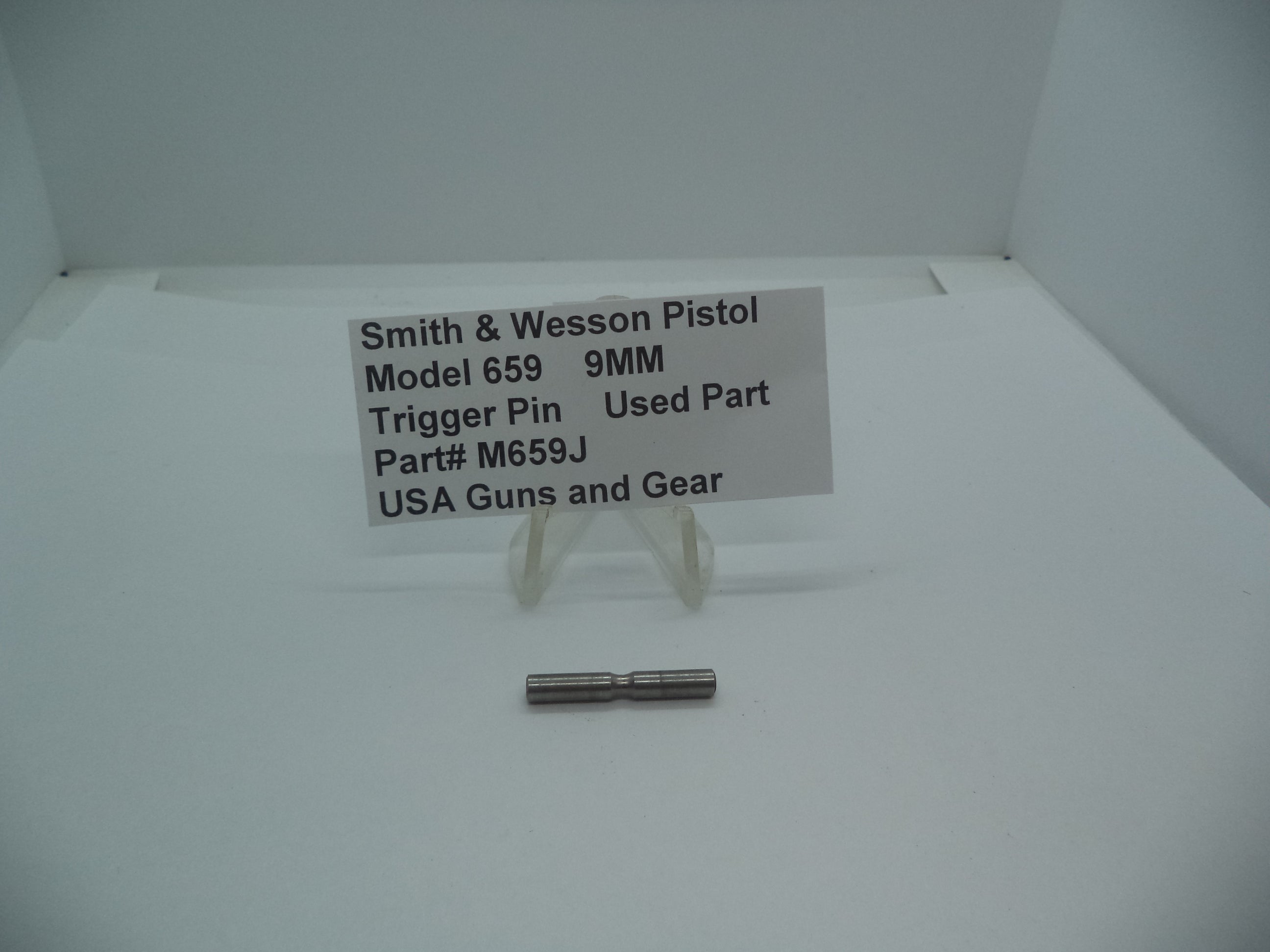M659J Smith & Wesson Gun Part Model 659 Trigger Pin 9MM Used