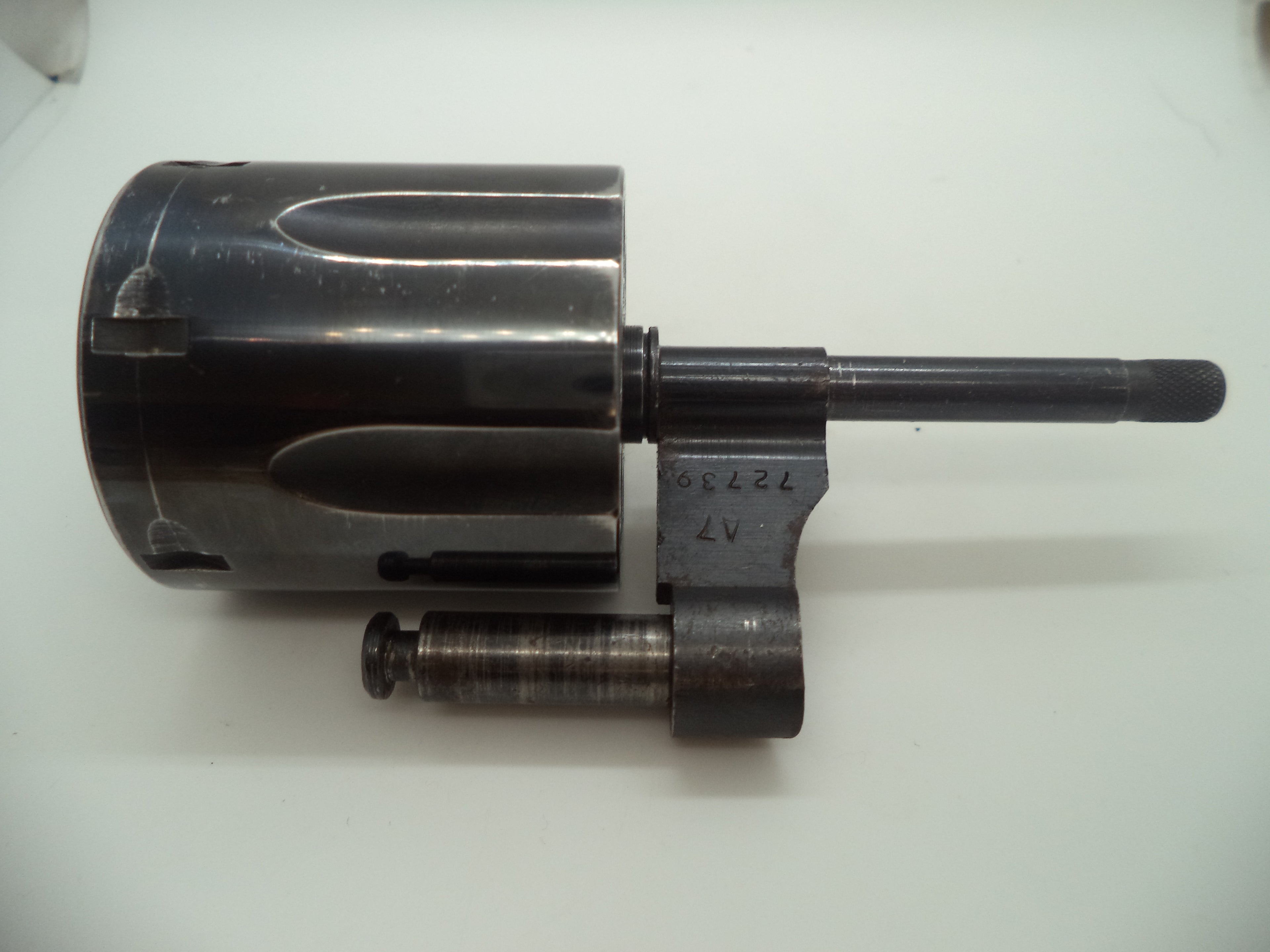 Smith & Wesson L Frame Model 586 Cylinder Assembly - Old Style Blue Steel .357 Magnum - Used OEM Part 58676A