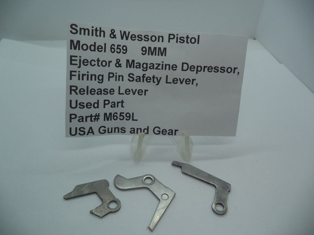 M659L SW Model 659 Ejector Mag Depressor, Firing Pin Safety Release Lever