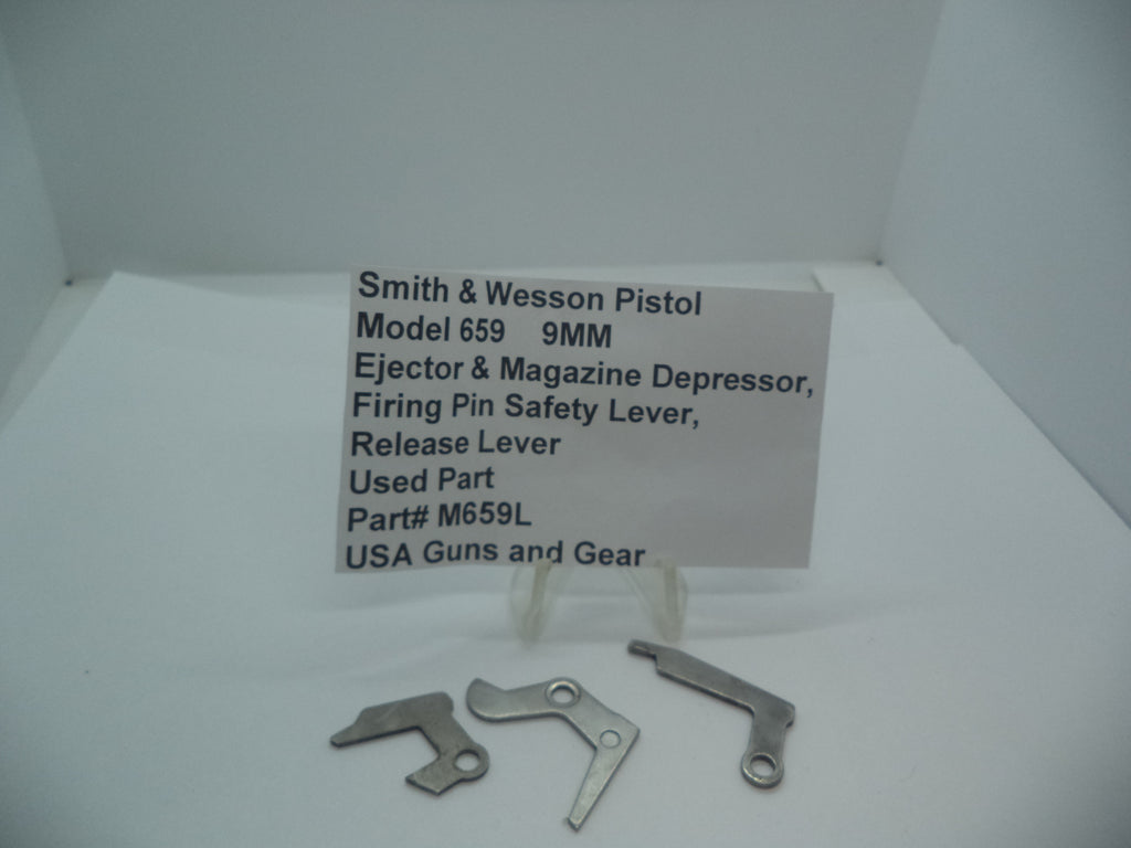 M659L SW Model 659 Ejector Mag Depressor, Firing Pin Safety Release Lever