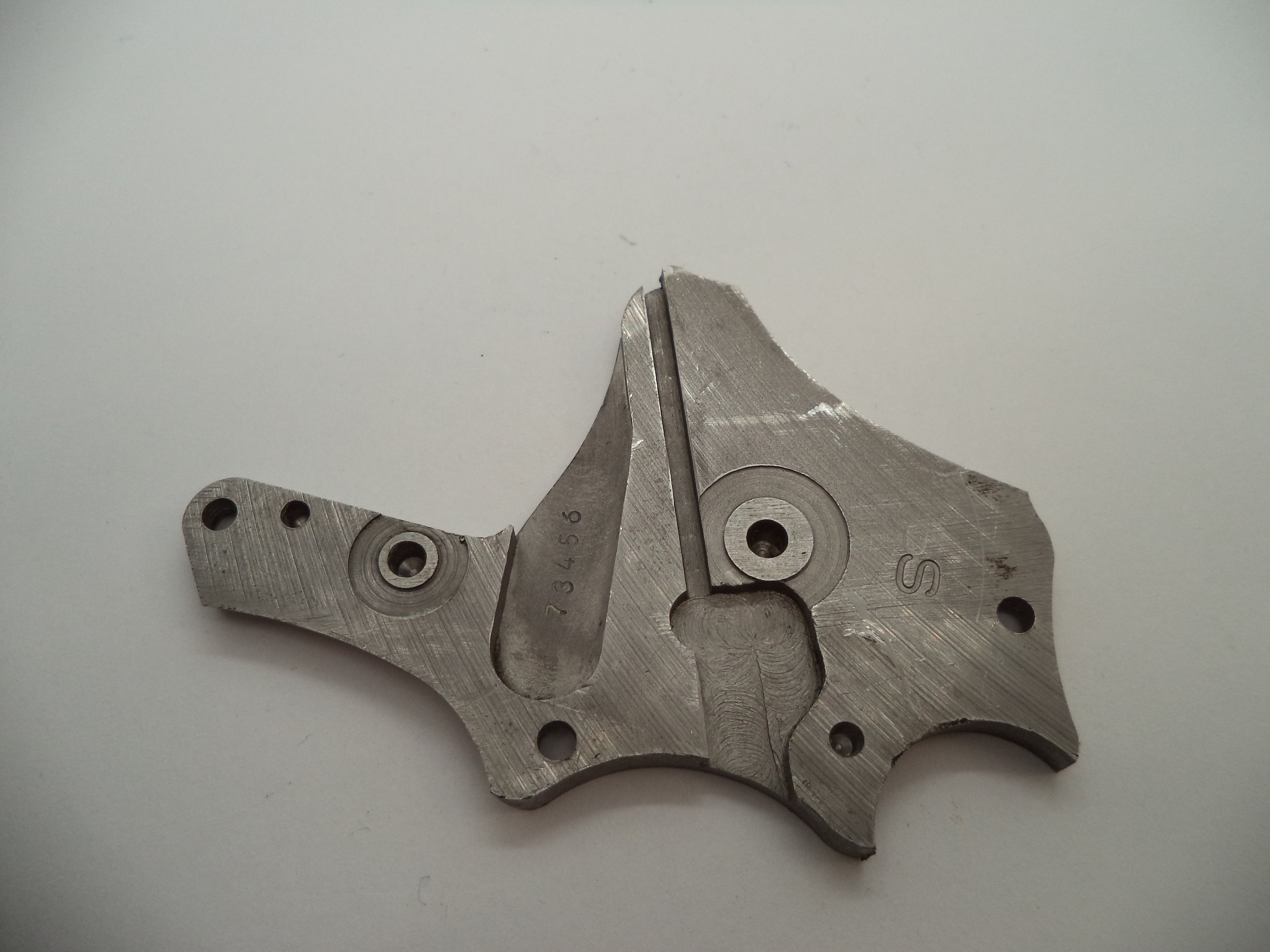 C154 Smith & Wesson L Frame Model 686 Ohio State Patrol SS Side Plate Used  Part