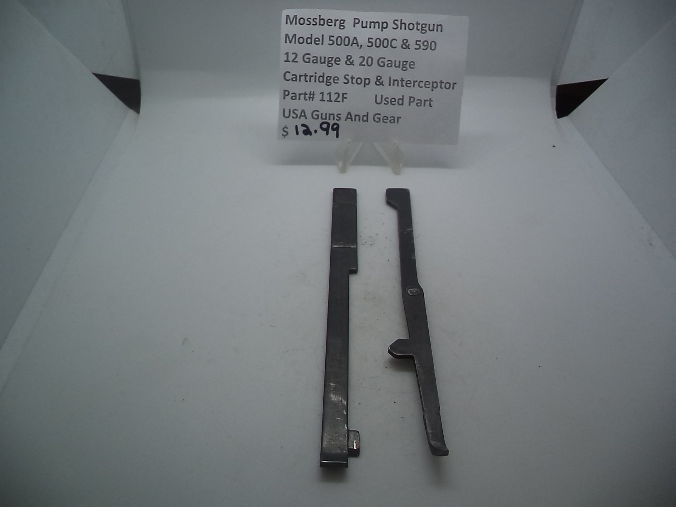 112F Mossberg 500A, 500C & 590 12 Gauge & 20 Gauge Cartridge Stop & Interceptor