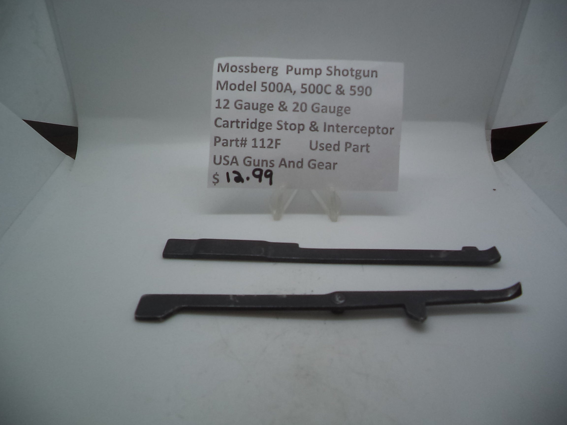 112F Mossberg 500A, 500C & 590 12 Gauge & 20 Gauge Cartridge Stop & Interceptor