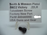 440440000 Smith & Wesson SW22 Victory Takedown Screw Factory New .22LR